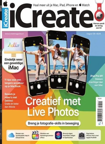 iCreate Netherlands – mei 2021 Cover