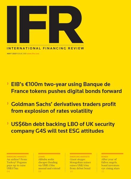 IFR Magazine – May 2021 Cover