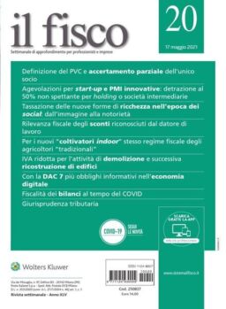 il fisco – 17 Maggio 2021