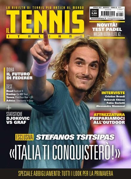 Il Tennis Italiano – Aprile 2021 Cover