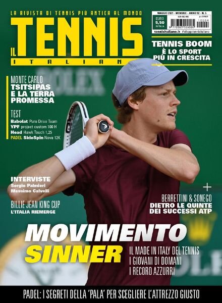 Il Tennis Italiano – Maggio 2021 Cover
