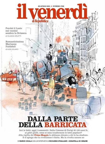 Il Venerdi di Repubblica – 30 Aprile 2021 Cover