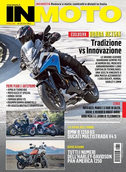 In Moto – Aprile 2021 Cover