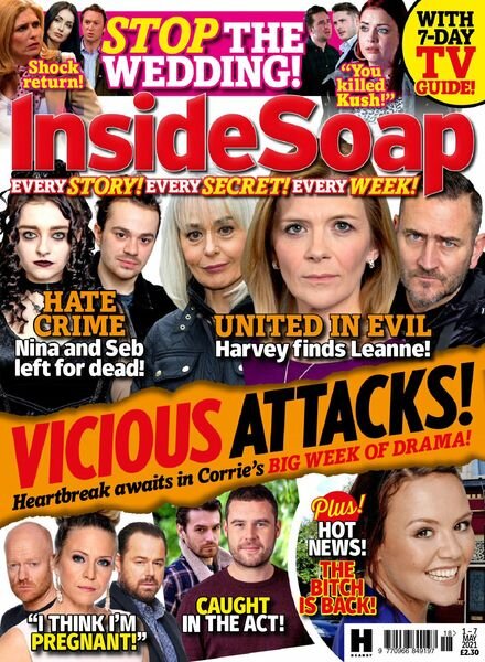 Inside Soap UK – 01 May 2021 Cover