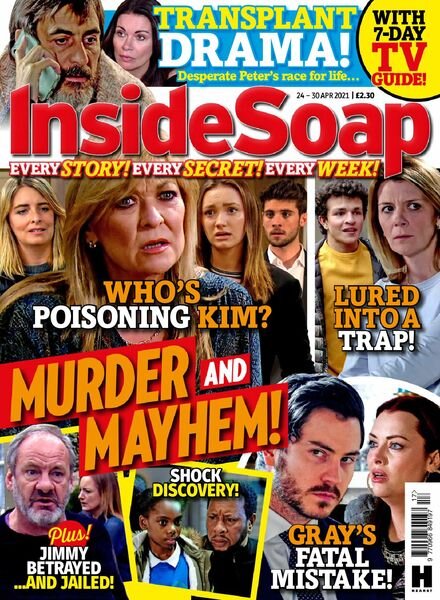 Inside Soap UK – 24 April 2021 Cover