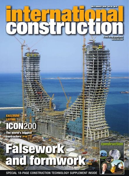 International Construction – July-August 2020 Cover