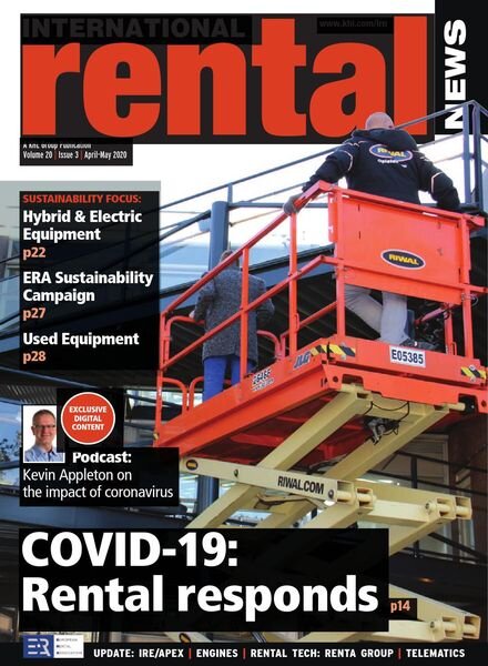 International Rental News – April-May 2020 Cover