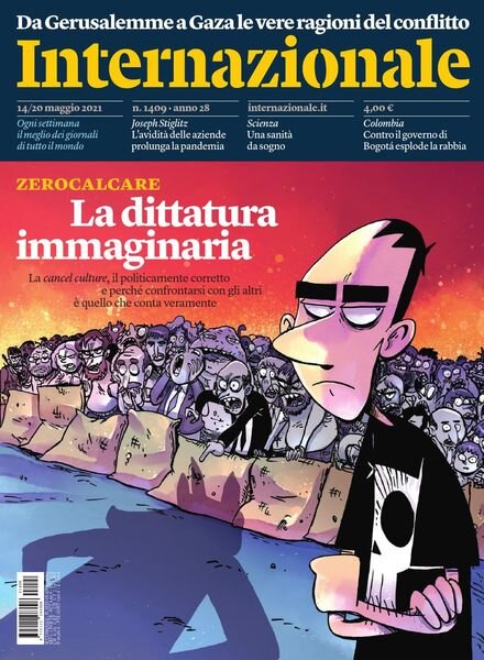 Internazionale N.1409 – 14 Maggio 2021 Cover