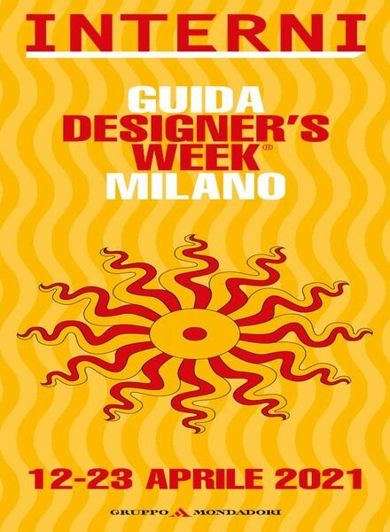 Interni Italia – Guida Designer’s Week Milano – 12 Aprile 2021 Cover