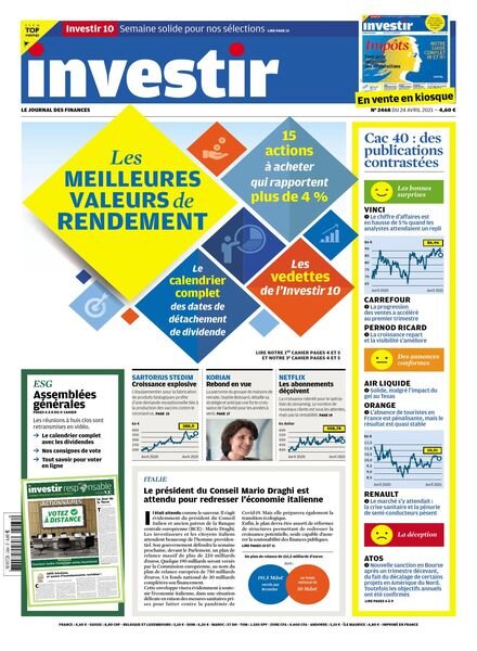 Investir – 24 Avril 2021 Cover