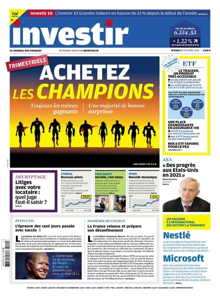 Investir – 30 Avril 2021 Cover