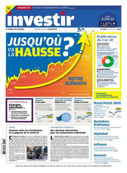 Investir – 7 Mai 2021 Cover