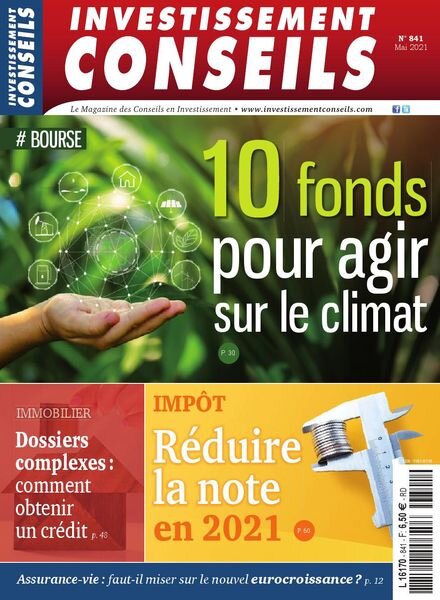 Investissement Conseils – Mai 2021 Cover