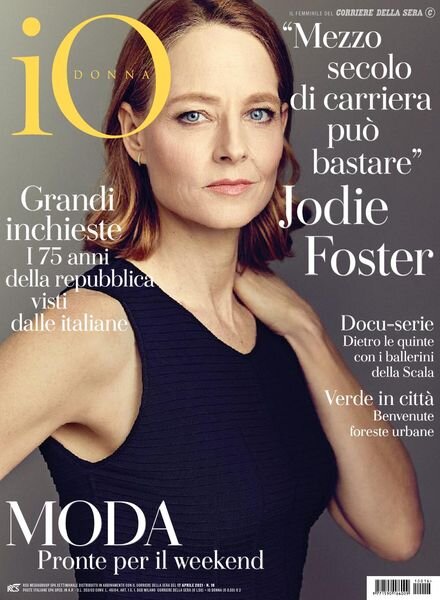 Io Donna del Corriere della Sera – 17 aprile 2021 Cover