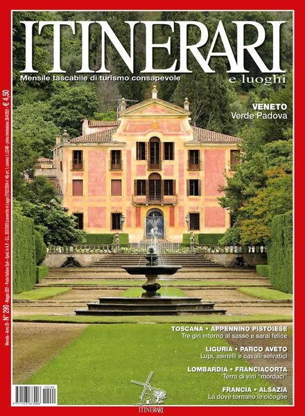Itinerari e Luoghi – maggio 2021 Cover