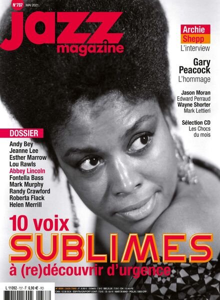 Jazz Magazine – Mai 2021 Cover