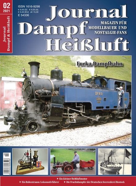 Journal Dampf & Heissluft – 23 April 2021 Cover