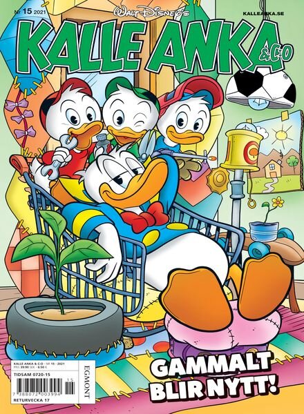 Kalle Anka & Co – 13 april 2021 Cover
