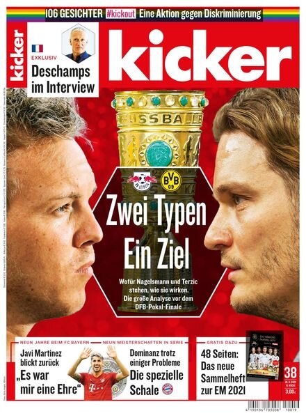 Kicker – 10 Mai 2021 Cover