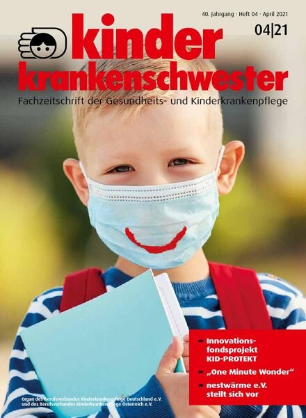 Kinderkrankenschwester – April 2021 Cover