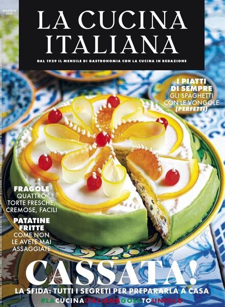 La Cucina Italiana – Maggio 2021 Cover