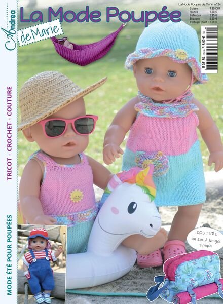 La Mode Poupee de Marie – avril 2021 Cover