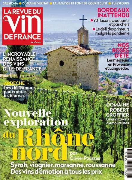 La Revue du Vin de France – mai 2021 Cover