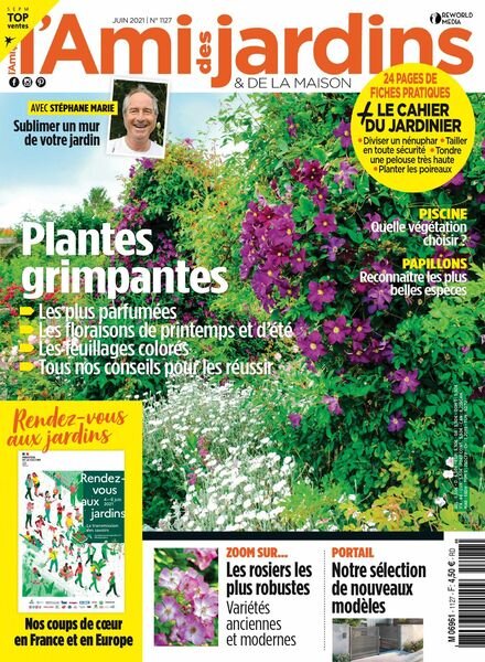 L’Ami des Jardins – juin 2021 Cover