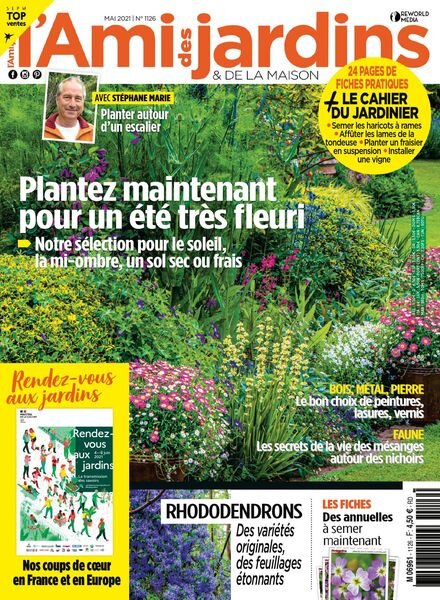 L’Ami des Jardins – mai 2021 Cover