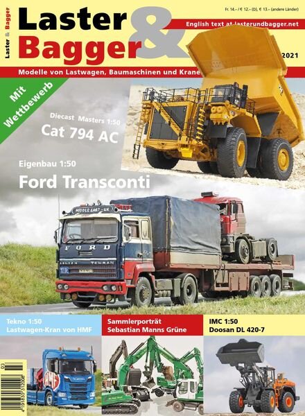 Laster Bagger – Mai 2021 Cover