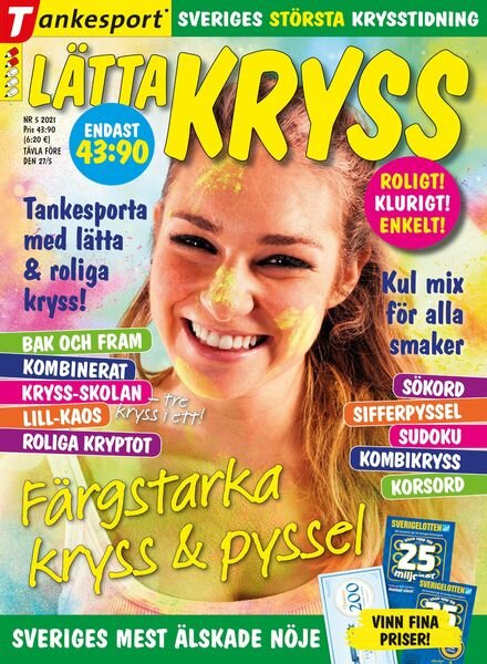 Latta kryss – 22 april 2021 Cover
