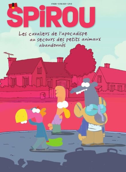Le Journal de Spirou – 12 Mai 2021 Cover