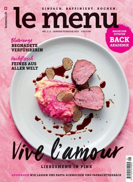 le menu – Februar 2021 Cover