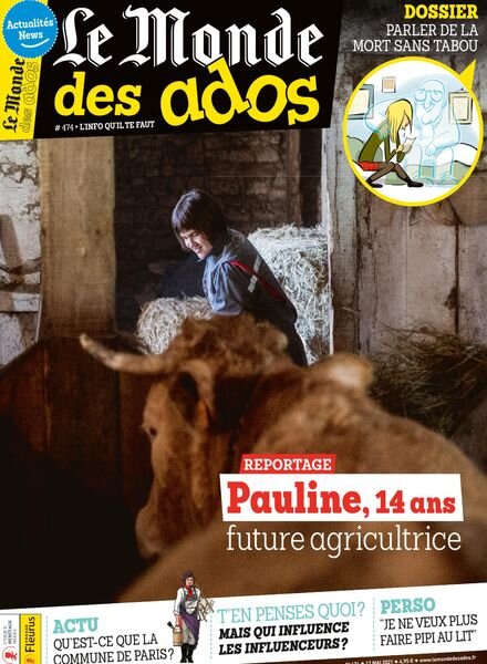 Le Monde des Ados – 12 Mai 2021 Cover