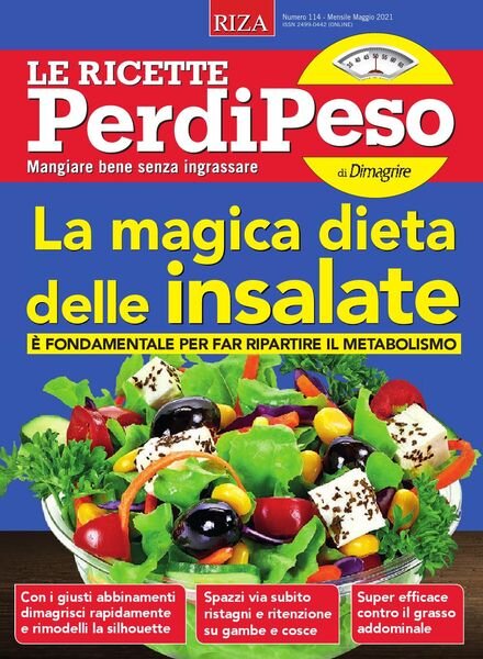 Le Ricette PerdiPeso – Maggio 2021 Cover