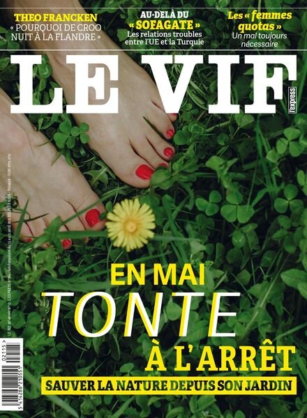 Le Vif L’Express – 15 Avril 2021 Cover