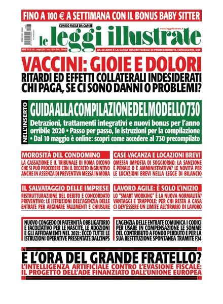 Leggi Illustrate – maggio 2021 Cover
