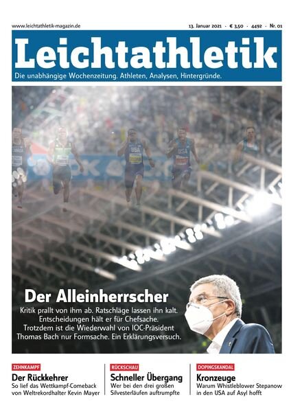 Leichtathletik – 12 Januar 2021 Cover