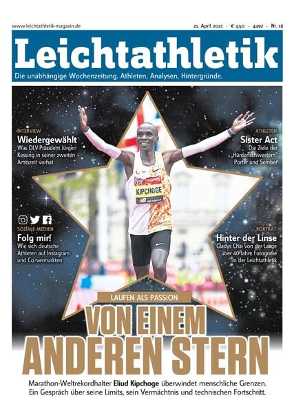 Leichtathletik – 20 April 2021 Cover