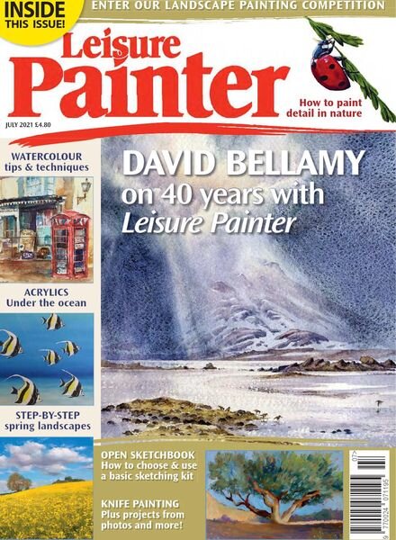 Leisure Painter – July 2021 Cover