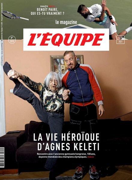 L’Equipe Magazine – 15 Mai 2021 Cover
