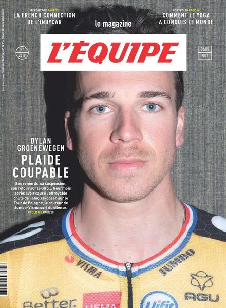 L’Equipe Magazine – 8 Mai 2021 Cover