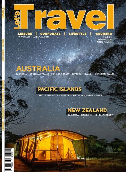 Let’s Travel – Issue 65 – Spring 2020 Cover