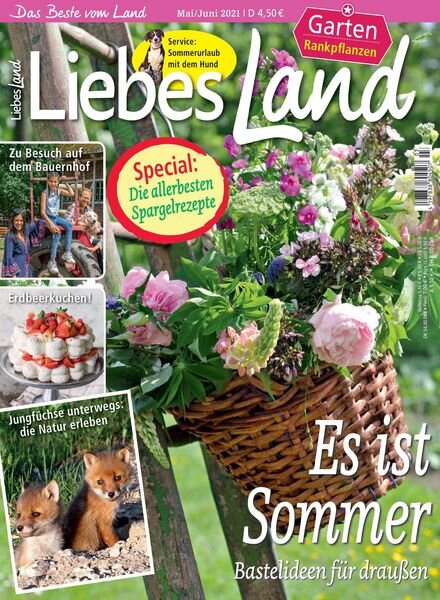 Liebes Land – 14 April 2021 Cover