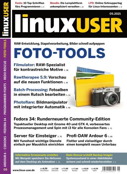 LinuxUser – 22 April 2021 Cover