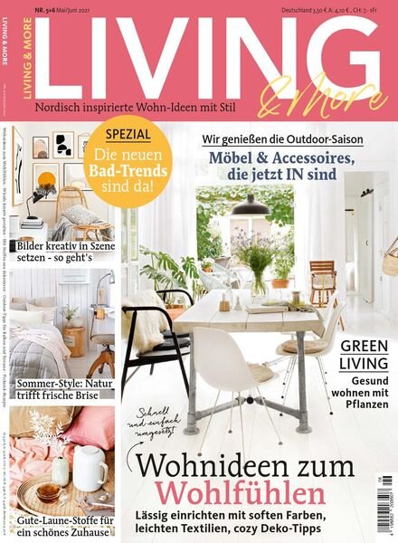 Living & More – Mai 2021 Cover