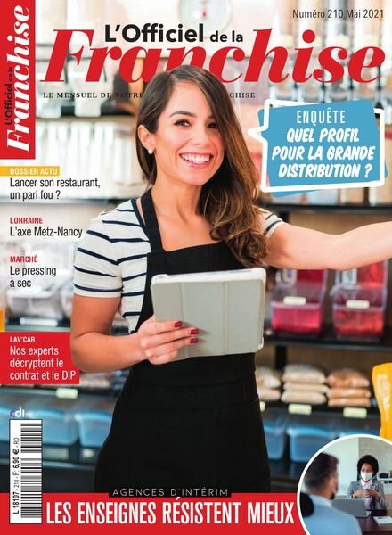 L’Officiel de la Franchise – Mai 2021 Cover