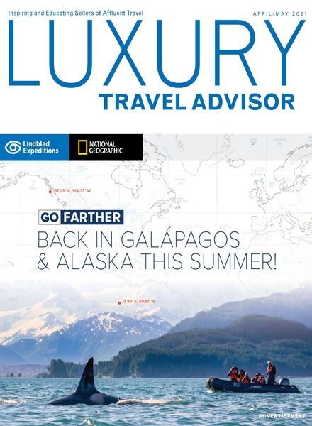 Luxury Travel Advisor – April-May 2021 Cover