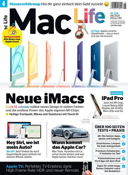 Mac Life Germany – Juni 2021 Cover