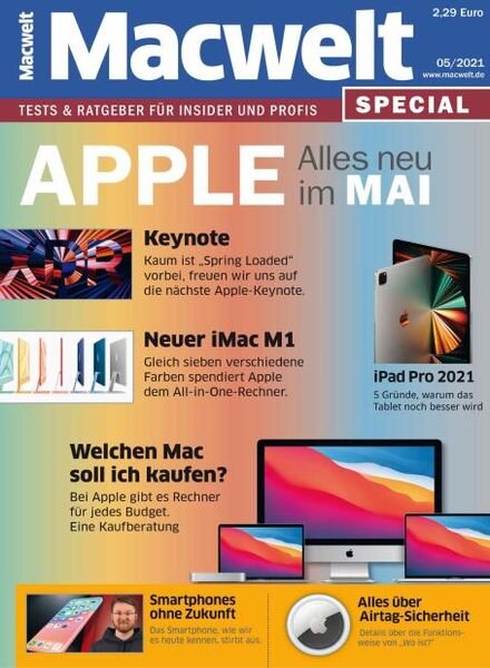 Macwelt Special – Mai 2021 Cover